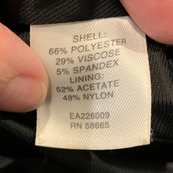 Classiques Entier Atelier Single Button Blazer Black with Cream Dots - Picture 6 of 7